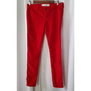 Abercrombie & Fitch Red corduroy Size W28 / 6